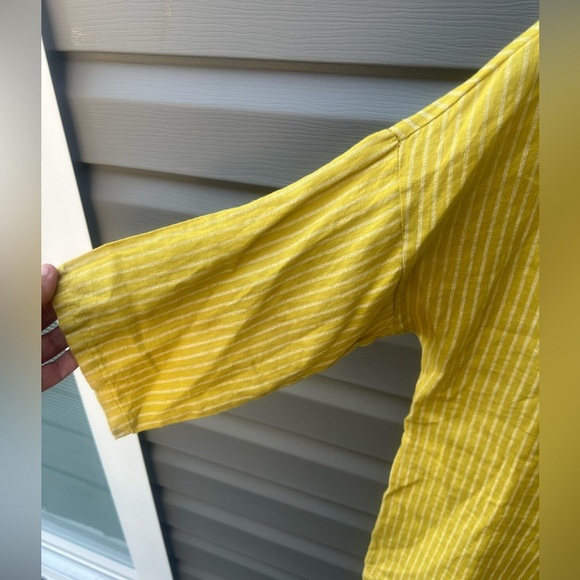 LUNGO L’ARNO tunic shirt | made in Italy | 100% Linen | size M - Picture 3 of 6